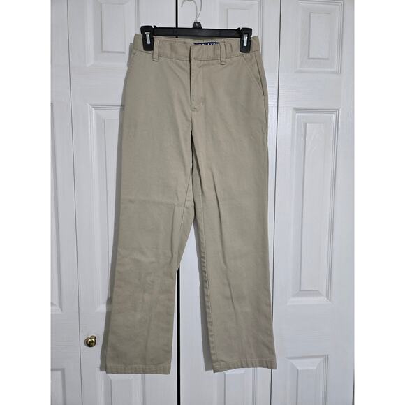 French toast size 14 boys khaki dress slacks with adjustable waistband - Picture 1 of 7